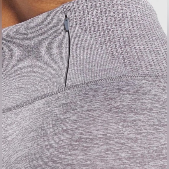 Gymshark Vital rise seamless leggings SMALL smokey gray marl - Picture 5 of 6